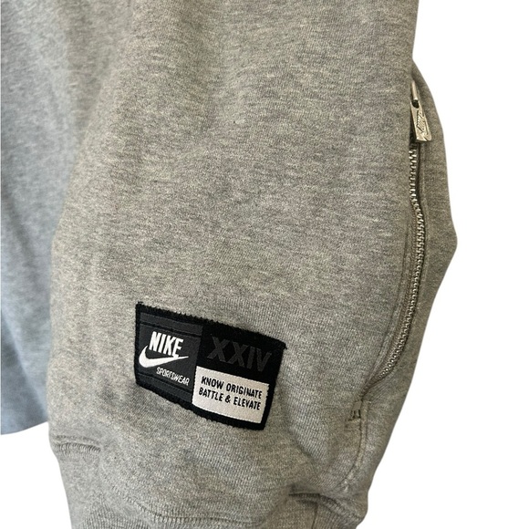 Vintage NIKE XXIV BATTLE KOBE BRYANT SWEATSHIRT Crewneck Men’s Size Large Gray - Picture 3 of 6